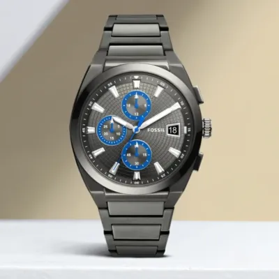 Fossil Everett Chronograph Grey Dial Men's Watch